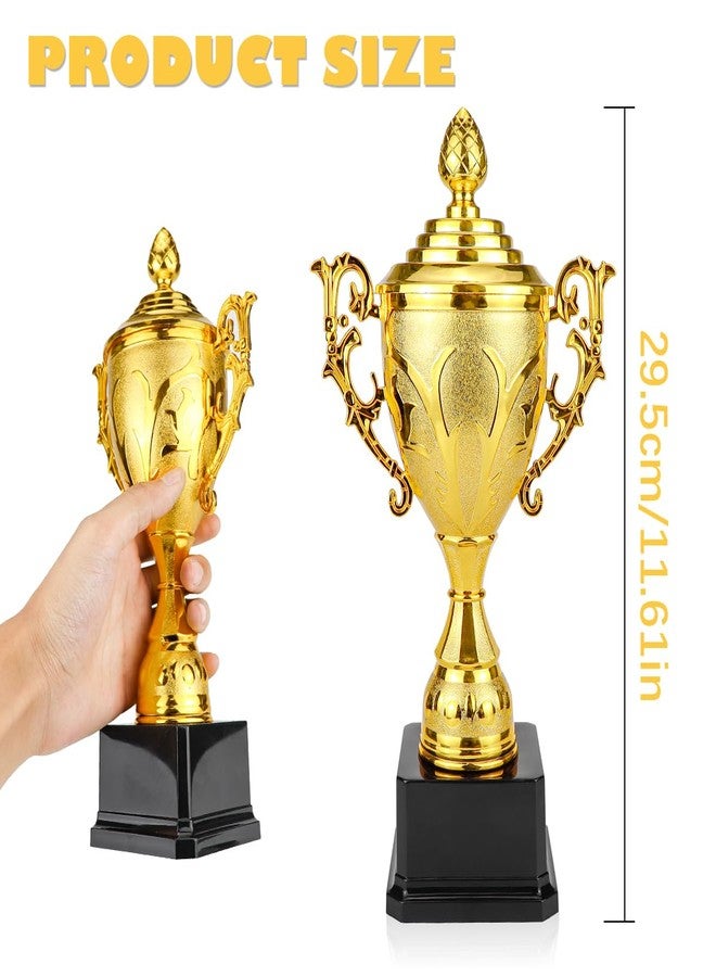 YOLUFER Golden Trophy Cup Award Competition Trophy Plastic Competition Trophy Children's Trophy (Large) - Image 2