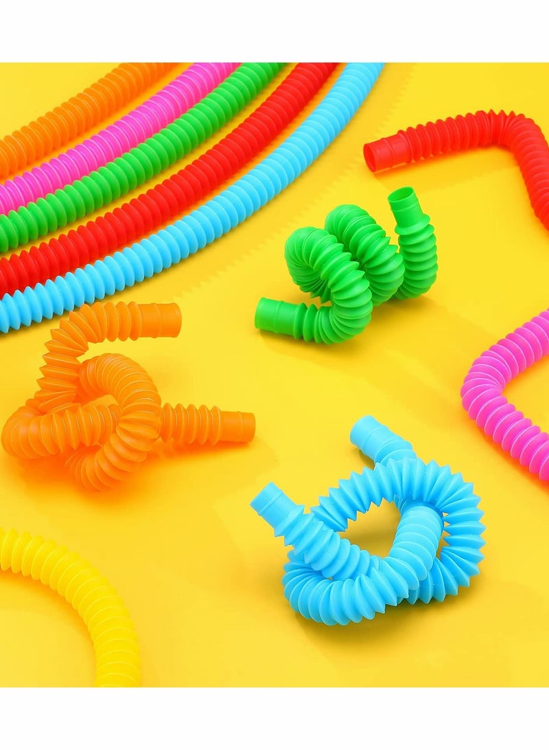 KASTWAVE 6-Piece Sensory Educational Toy Colorful Heavy-Duty Popular Tube - Image 4