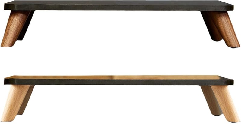 Modern Acrylic Sound Shelf Vintage Wooden Holder For Device M330 In Beech Color - Image 5