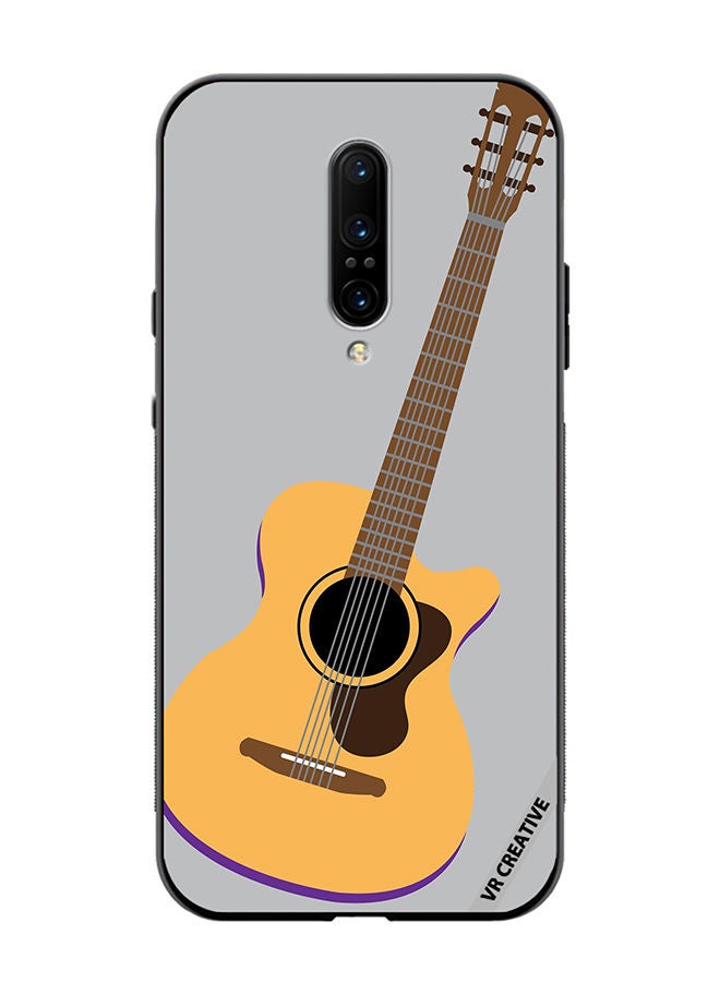 Protective Case Cover For OnePlus 7 Pro Guitar Musical Design Multicolour