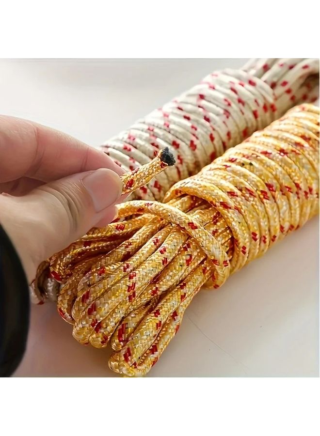 Versatile Nylon Rope 196.85 Inch Random Color For Camping Laundry Clotheslines And Secure Binding - Image 5