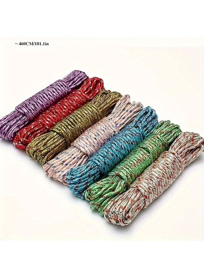Versatile Nylon Rope 196.85 Inch Random Color For Camping Laundry Clotheslines And Secure Binding - Image 4