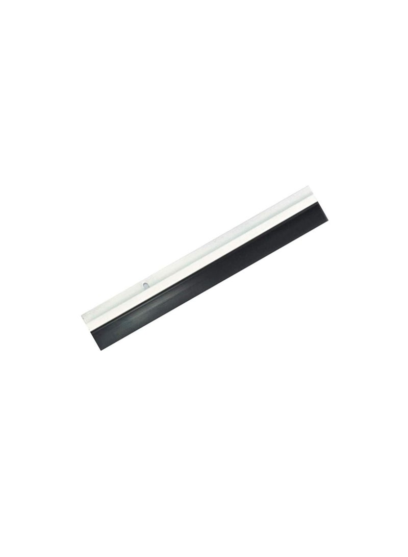Door Bottom Brush & Rubber Seal with Screw for Exterior/Interior Doors, Insulation Door Seal Sound Proof Under Door Draft Blocker- Keeping Noise Repellent & Dust (90cm, Rubber White) - Image 1