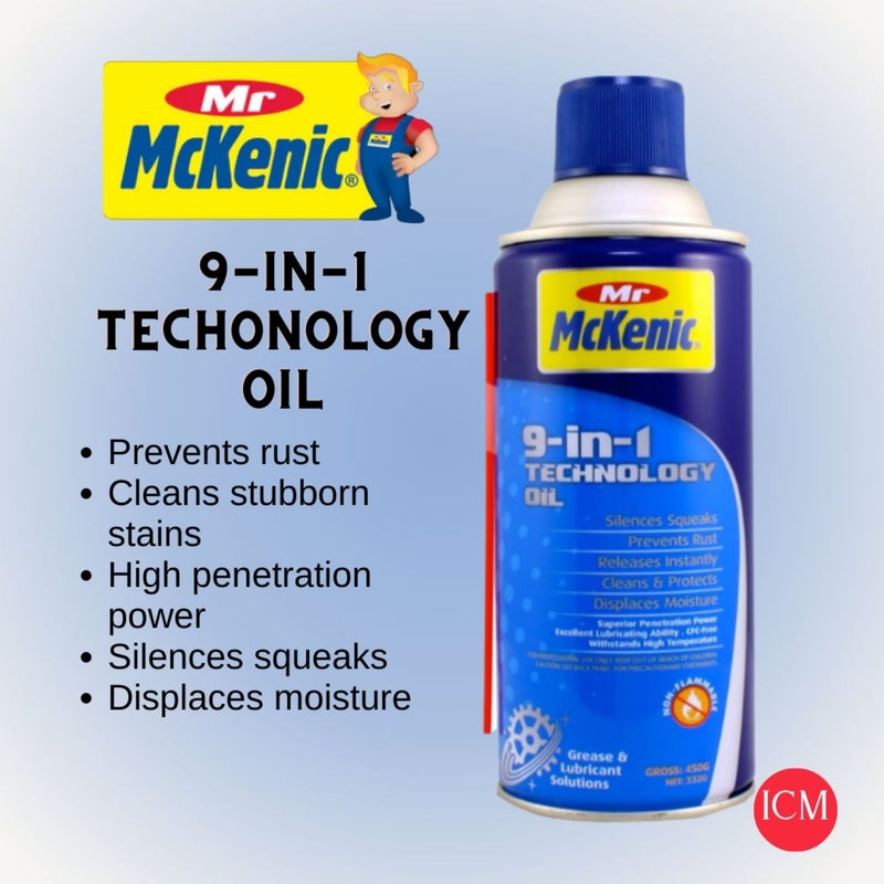 مستر ميكانيك بخاخ زيتي بتقنية متعددة الوظائف ٩ في ١ من السيد ميكانيك - Image 2