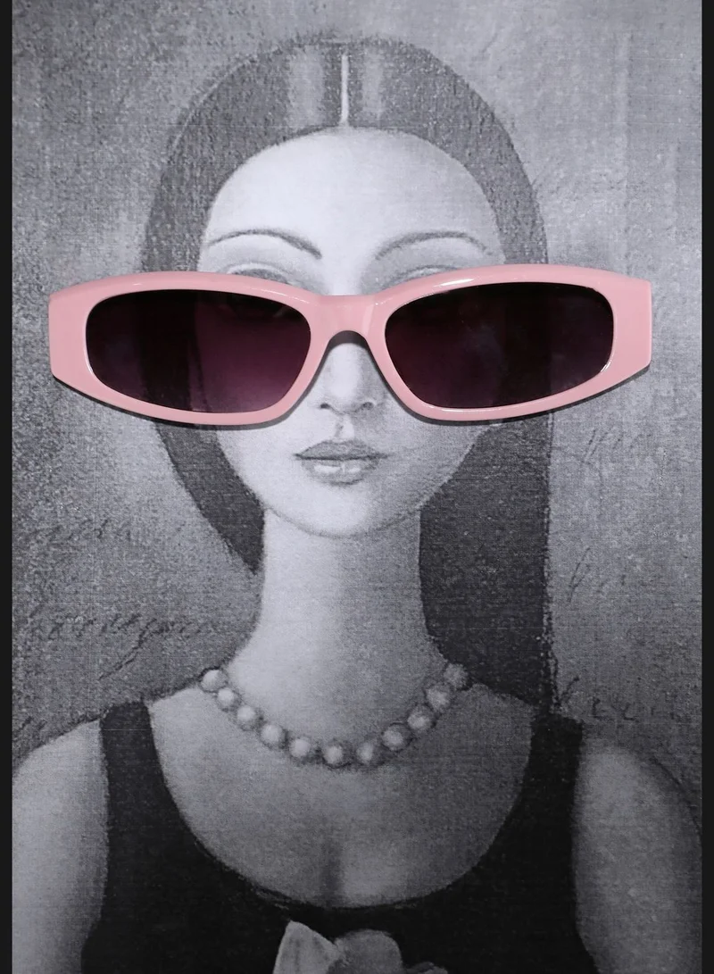 Haute Sauce Polarized Polycarbonate Full Rim Oval Sunglass For Women