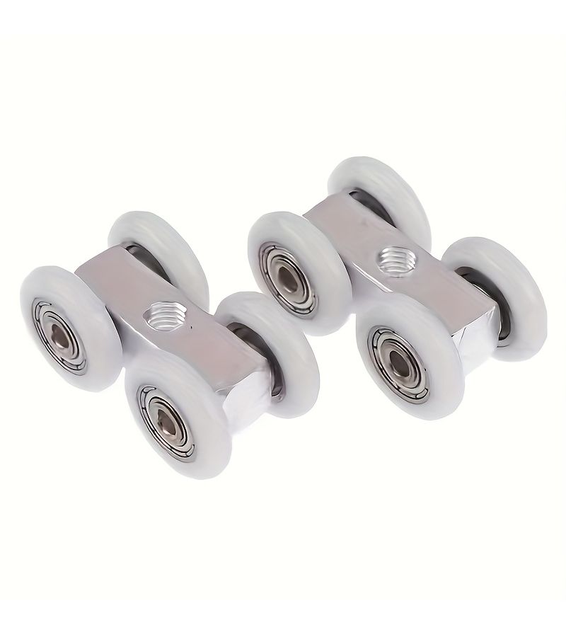 4 Pcs Aluminum Alloy Sliding Door Roller For Cabinet Partition Door - Image 5