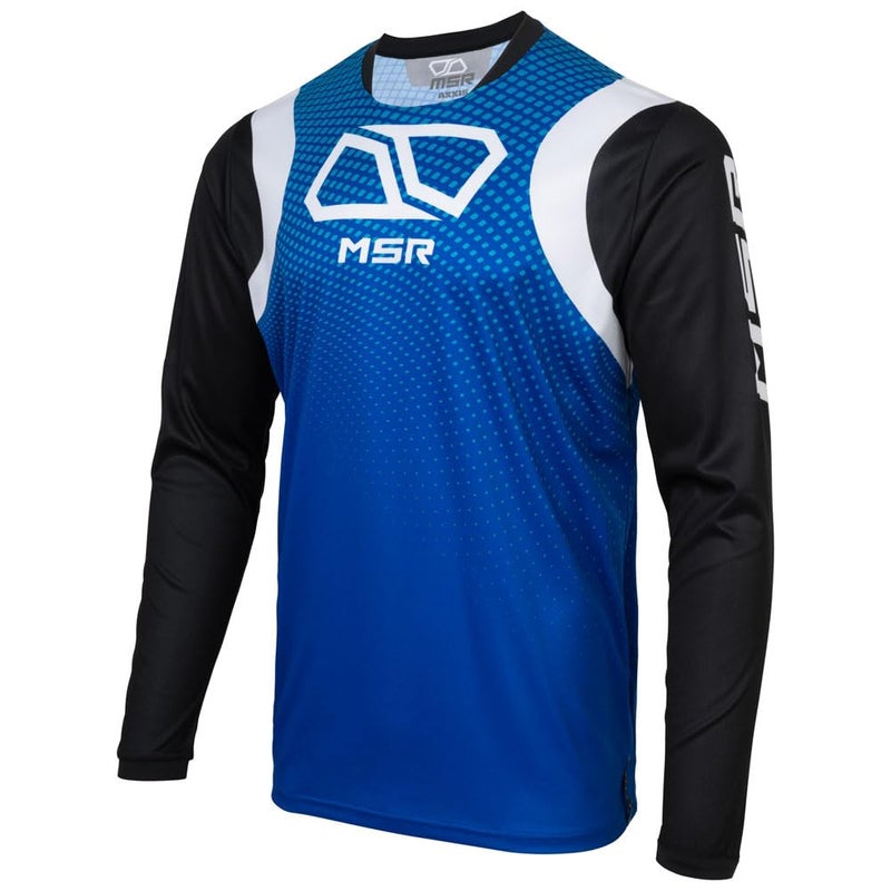 MSR Axxis Range Dirt Bike, Motocross Jersey XX-Large Blue - Image 1