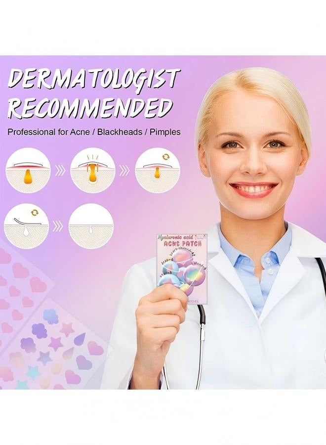 اكني باتش 60 قطعة من رقعة حب الشباب، رقعة حب الشباب العشبية الطازجة، رقعة حب الشباب المقاومة للماء والقابلة للتنفس للرؤوس السوداء والرؤوس البيضاء والرؤوس السوداء المغلقة - Image 5