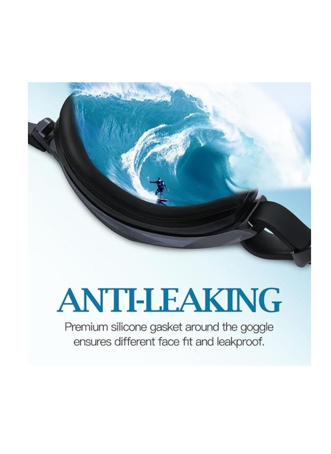 MUMS PLANET "Explore the depths of the water with clarity and confidence: Swimming goggles specially designed for water adventure enthusiasts. Waterproof swim goggles with an adjustable strap, suitable for women, men, teens, children, and professional athletes. Perfect for swimming, surfing, diving, and training."  - Image 4