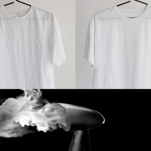 Magictec Travel Garment Steamer, Handheld Steamer for Clothes, Fast Heat-Up in 30 Seconds, 1000W Portable Steamer with 120ml Water Tank, Removes Wrinkles from Clothes, Garments, and Fabrics - Image 4