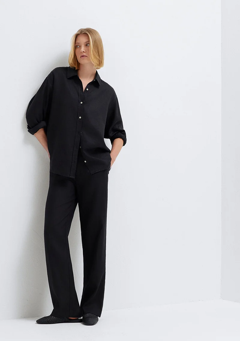مافي Casual Relax Fit Pants