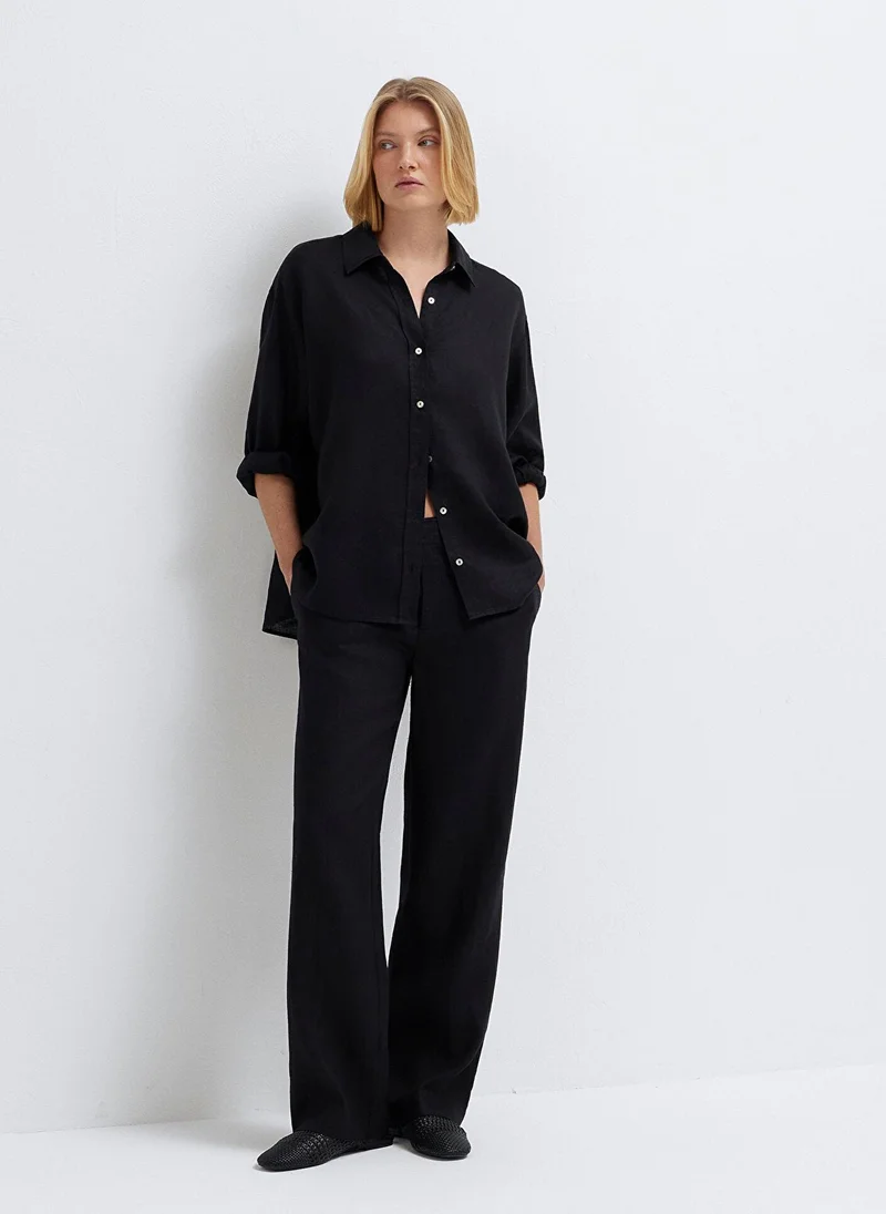 مافي Casual Relax Fit Pants