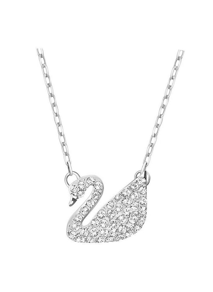 Swarovski Beige Iconic Swan Necklace for Women White - pzsku/Z197961892509BE75CE6DZ/45/_/1736929014/91019081-6aa1-4640-b758-f4fc1441b71e