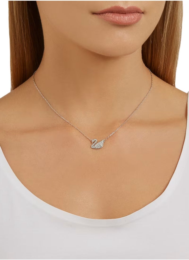 Swarovski Beige Iconic Swan Necklace for Women White - pzsku/Z197961892509BE75CE6DZ/45/_/1736929024/86aa43a8-2dde-4555-bb6c-63523de254c3