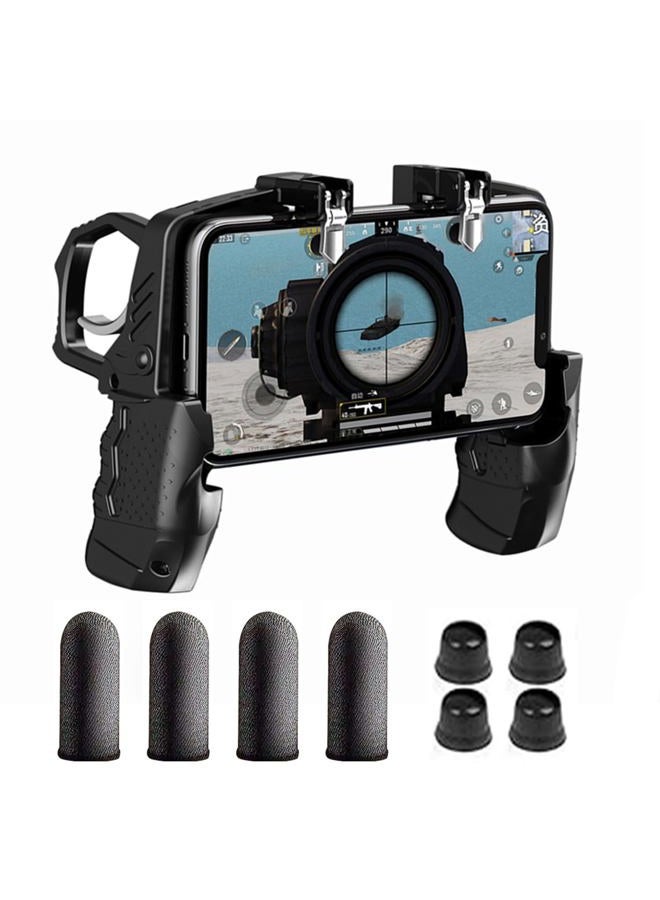 GOFOYO K21 Mobile Game Controller for PUBG,aim Trigger Fire Buttons L1R1 Shooter Sensitive Joystick,Gamepad for 4.7-6.5 iOS & Android Phone - Image 1