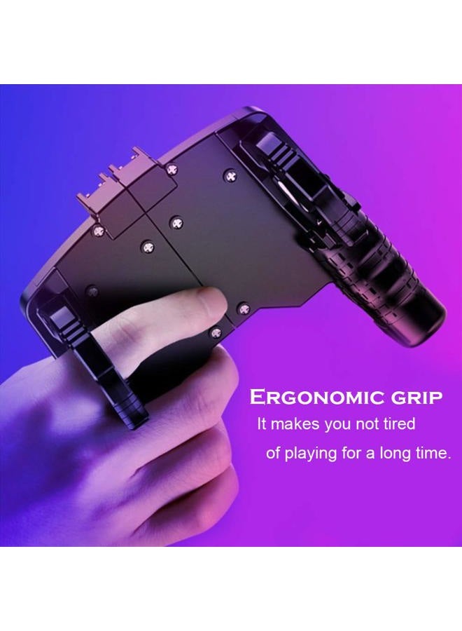 GOFOYO K21 Mobile Game Controller for PUBG,aim Trigger Fire Buttons L1R1 Shooter Sensitive Joystick,Gamepad for 4.7-6.5 iOS & Android Phone - Image 5