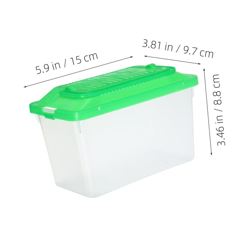 Portable Turtle Transport Box Handheld Aquarium for Hamsters Fish - Image 3