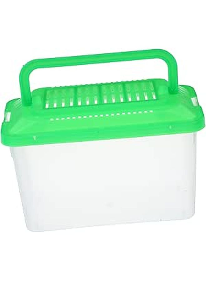 Portable Turtle Transport Box Handheld Aquarium for Hamsters Fish - Image 1