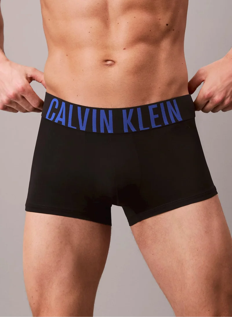 CALVIN KLEIN 3 Pack Relaxed Dart Trunks - Icon Cotton Stretch