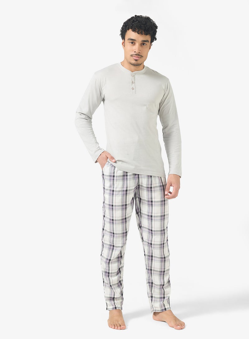 Robert Wood Nightwear T-Shirt & Pants Set - Image 1
