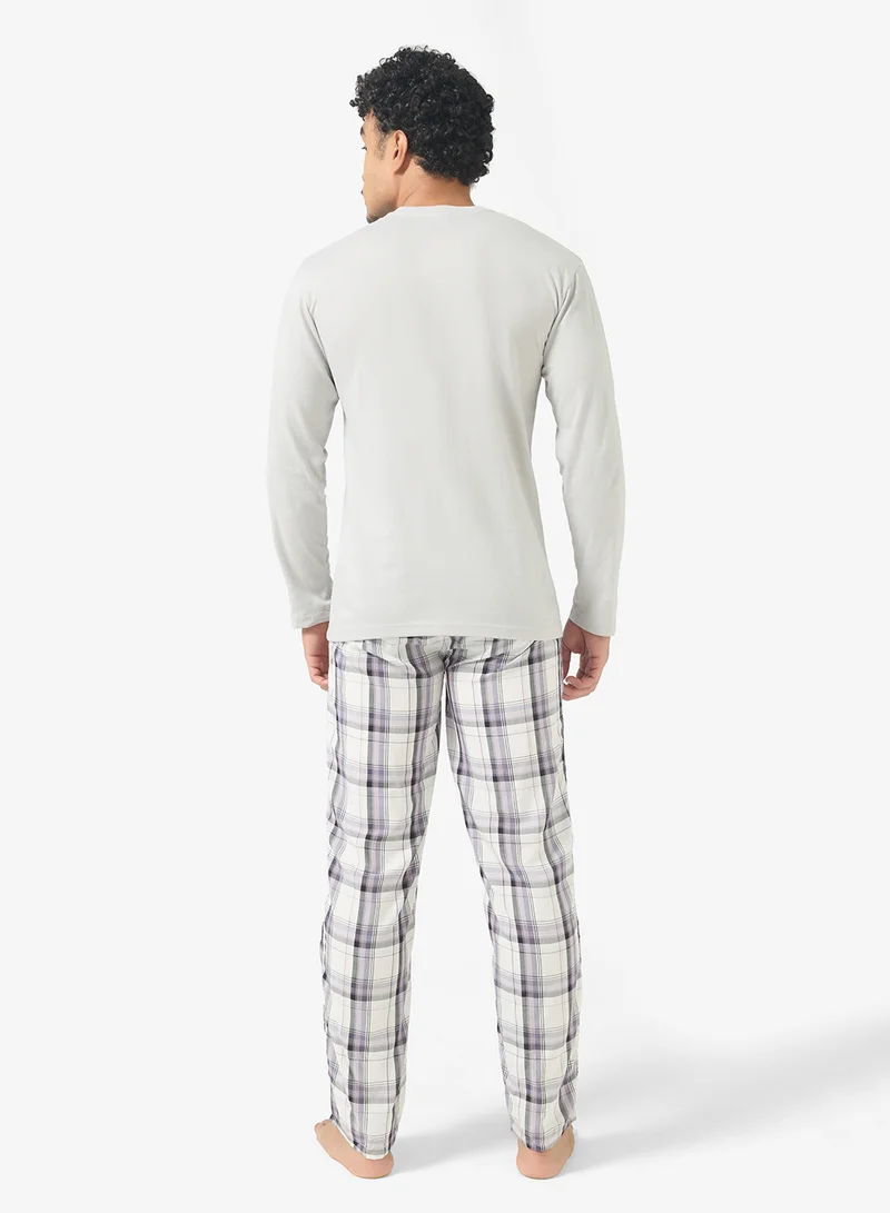 Robert Wood Nightwear T-Shirt & Pants Set