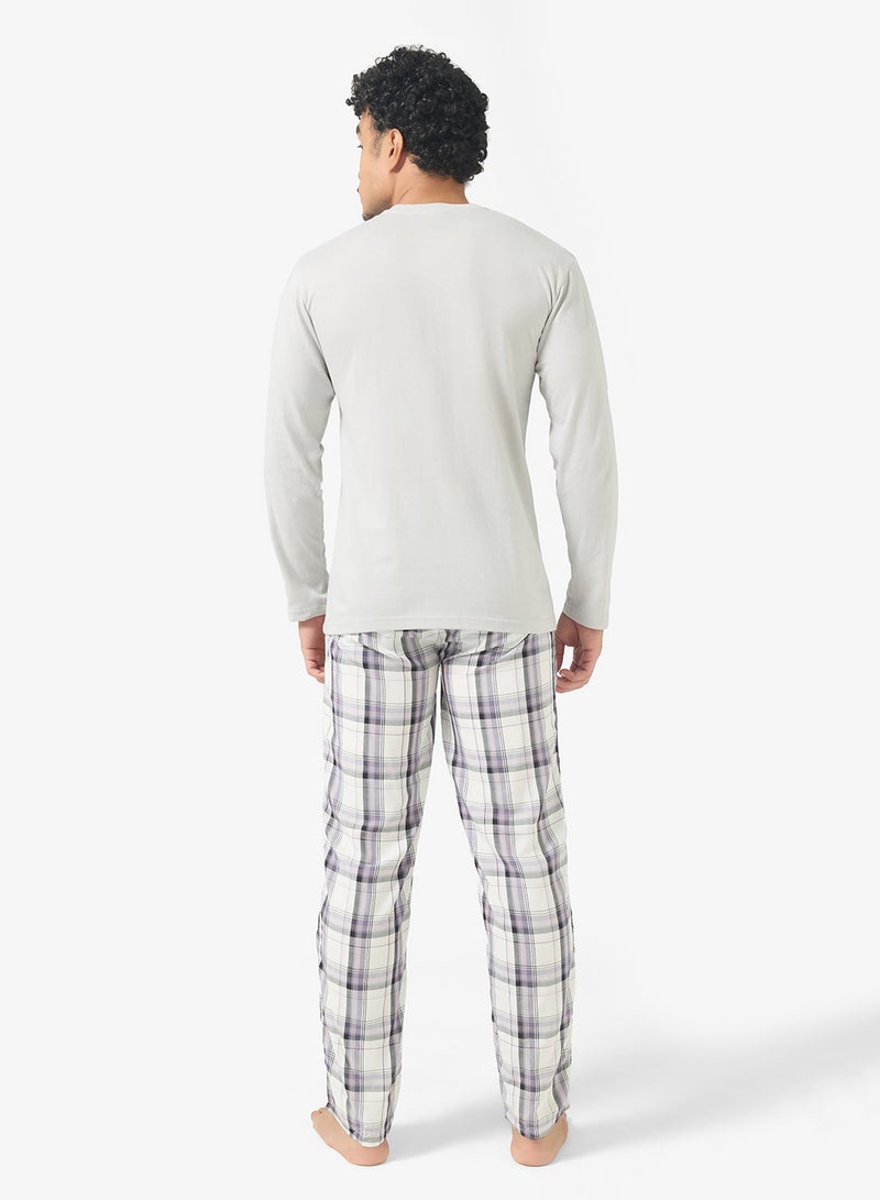 Robert Wood Nightwear T-Shirt & Pants Set - Image 2