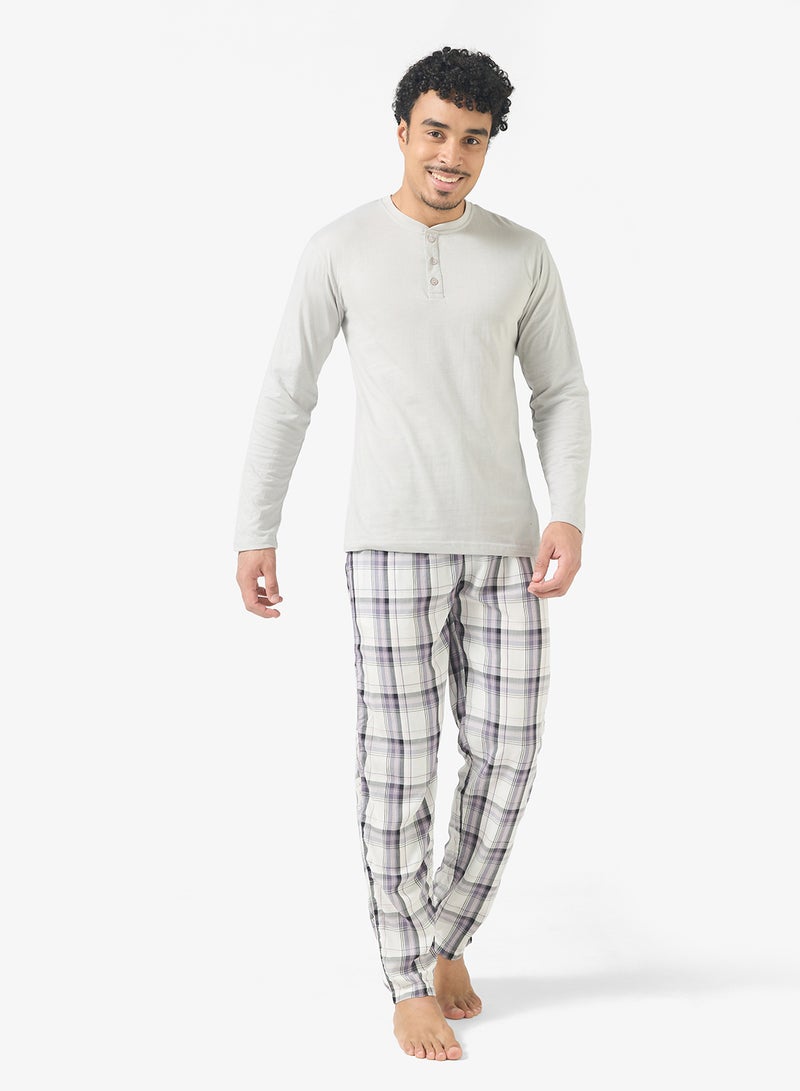 Robert Wood Nightwear T-Shirt & Pants Set - Image 5