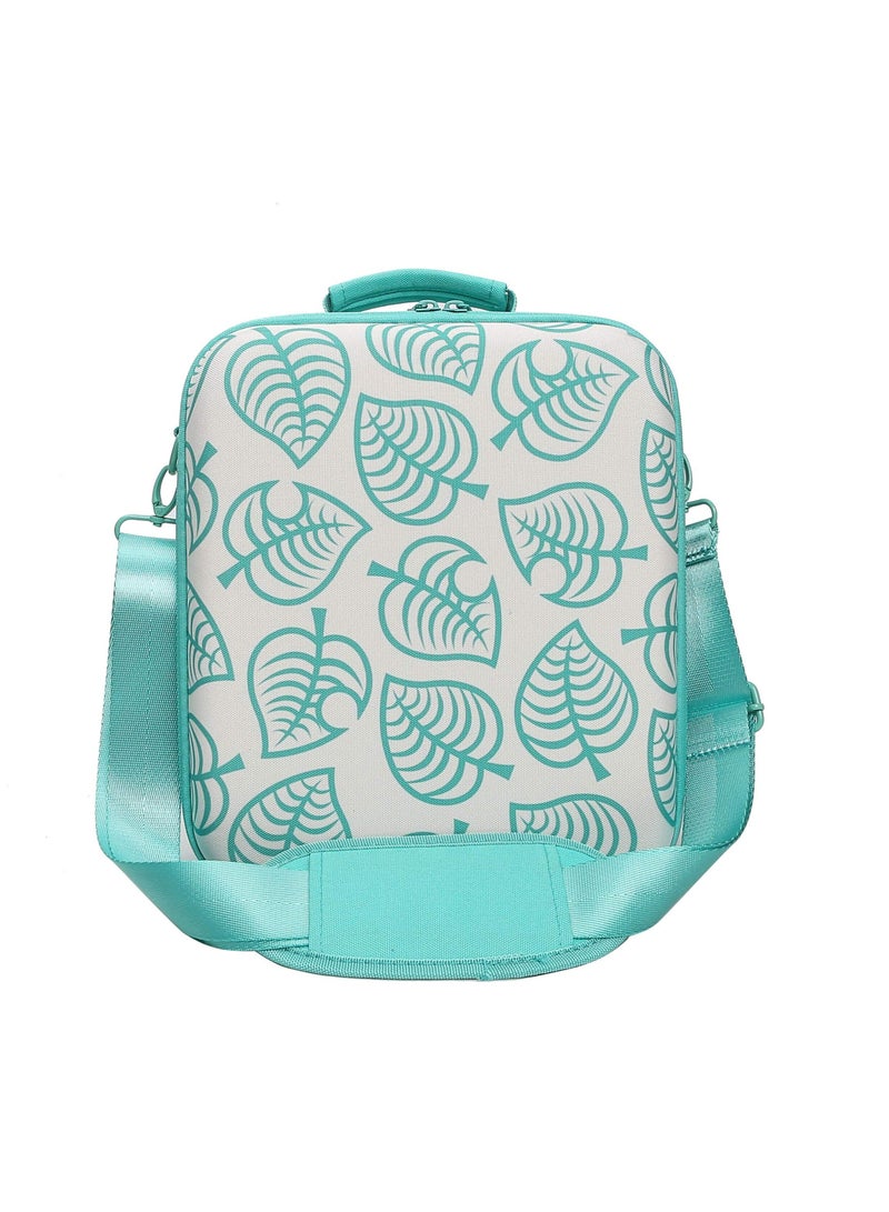 Y&D Deluxe Carrying Case for Nintendo Switch, Turquoise Storage Bag with Handle and Shoulder Strap Switch System Console, Dock+ Pro Controller, Joy Con grip, Poke Ball Plus & Accessories - Image 5