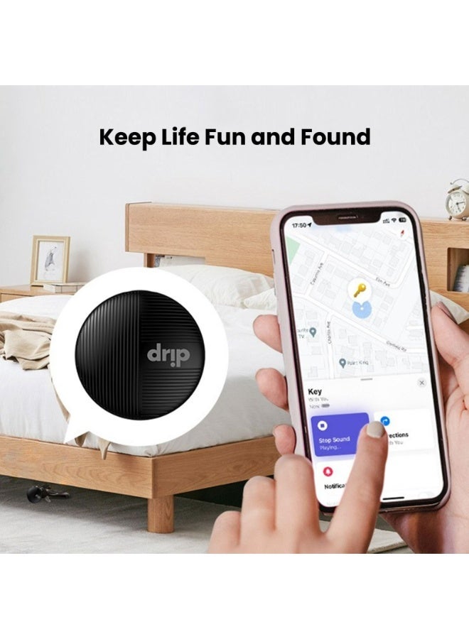Drip EasyTag Smart Tracker – Fully Compatible Apple Find My Locator with Long-Life Battery & Loud Alarm - Image 3
