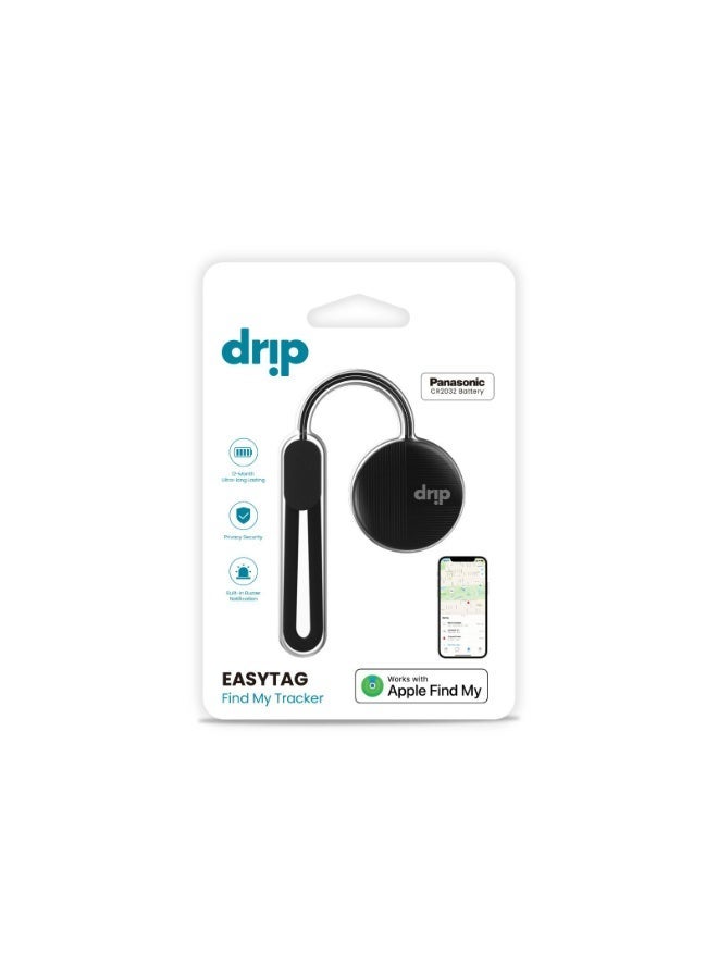 Drip EasyTag Smart Tracker – Fully Compatible Apple Find My Locator with Long-Life Battery & Loud Alarm - Image 2