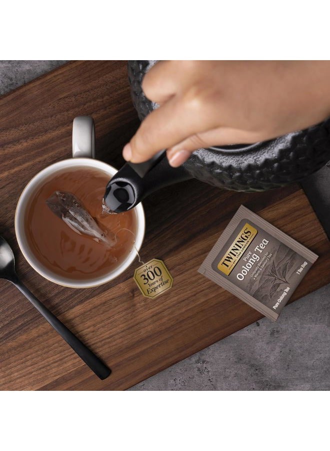 Twinings Pure Oolong Tea – Golden Caffeinated Tea, Individually Wrapped Tea Bags, 20 Count  - Image 5