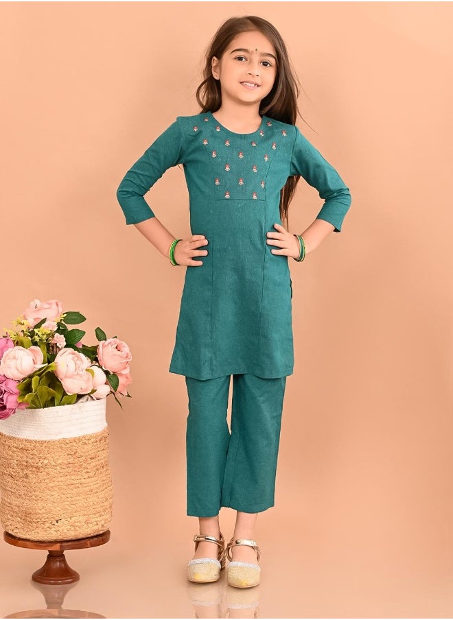 LILPICKS طقم كورتا للبنات  - Image 1