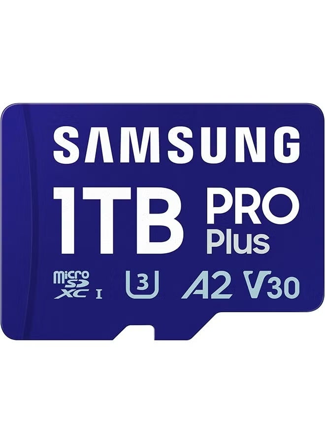 Samsung Business Samsung Memory MB-MD1T0SA PRO Plus MicroSD Card for Mobile and Games Consoles 1TB UHS-I U3 up to 180MB/s - Image 1