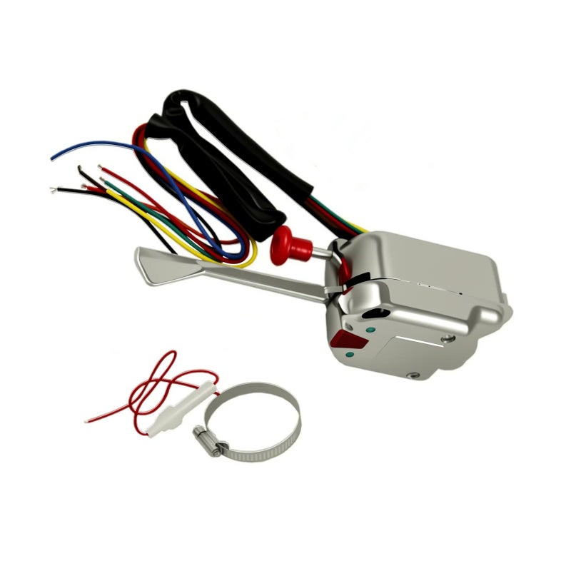 Cnfaner Universal Street Hot Rod Chrome Turn Signal Switch for Buick Ford GM 12V Heavy Duty Vintage Car Truck Street Rod Dune Buggy Sand Rail