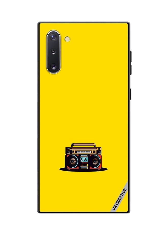 VR CREATIVE Protective Case Cover For Samsung Galaxy Note10 5G Music Design Multicolour - Image 1