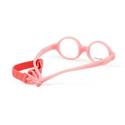 EnzoDate Baby Glasses Size 37/15 No Screw Safe Bendable with Strap Flexible - Image 3