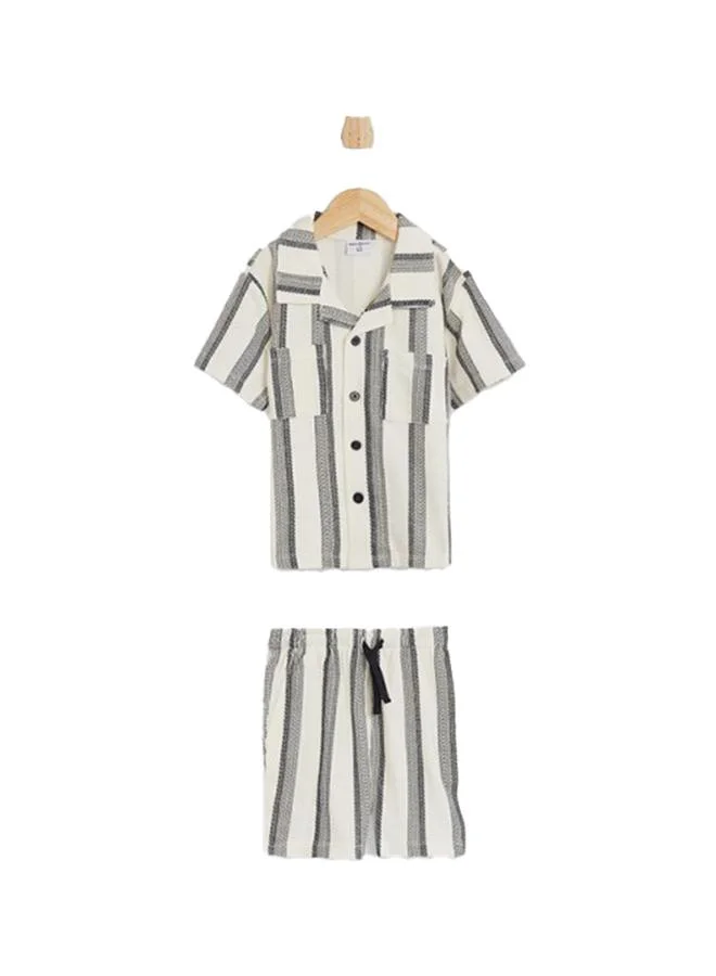 Babies & More Babies & More Toddler Boys Multicolor Short Set
