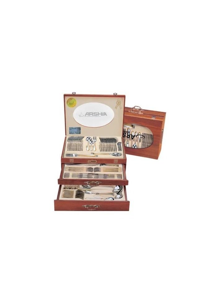 Arshia - Archia spoon set 86 pieces, original German, gold, TM478GS-2647 - Image 1