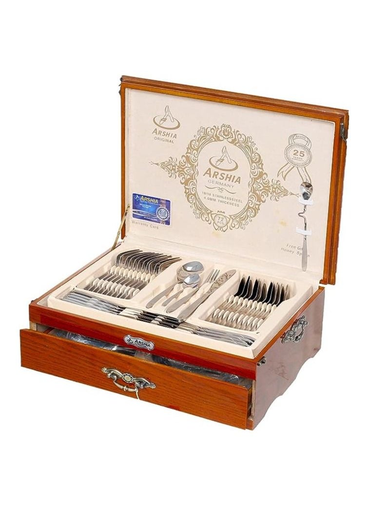 Arshia - Archia spoon set 86 pieces, original German, gold, TM478GS-2647 - Image 1