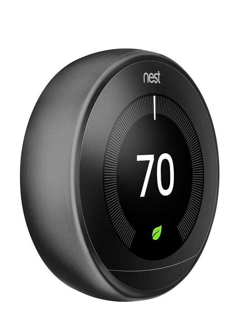 Nest Learning UG-T3016US 3rd Gen Thermostat - Carbon Black - Image 2