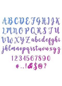 Patelai 70 Pieces Alphabet Dies For Card Making Number Cutting Dies 26 Letters Metal Embossing Stencil Template With Punctuation For Diy Christmas Card Photo Album Scrapbooking Paper Crafts Supplies  - Image 1