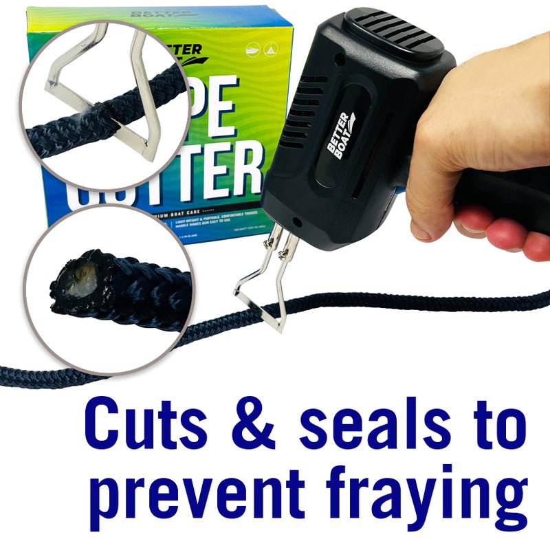 Better Boat Hot Knife Rope Cutter, Heated Nylon Strap Cutting and Sealing Tool, Marine Grade Line Cutter, Fabric Ribbon, Plastic Cutting and Sealing Tool - Image 3