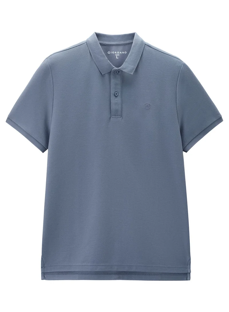 Men's Cool Touch UV Letter Polo