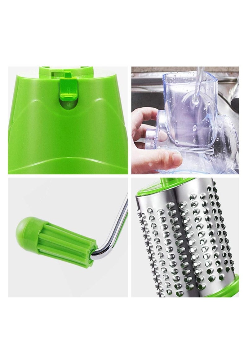Kitchen gadget Multifunctional Manual Vegetable Spiral Slicer Chopper Roller Slicer Cheese Grater Clever Cutter Kitchen Tools  - Image 3