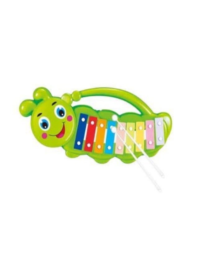 Kids Worm Xylophone - Worm Xylophone - Kids Xylophone Toy - Musical Xylophone for Kids - Interactive Kids Xylophone - Educational Musical Toy - Musical Toy for Boys and Girls - Interactive Musical Toy - Kids Sound and Rhythm Toy - Colorful Xylophone Toy - Kids Music Toy - Musical Worm Toy - Image 2