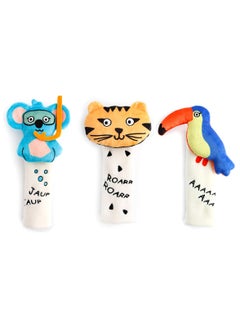 Milk&Moo Jungle Seat Belt Cover Set for Kids  - Image 1