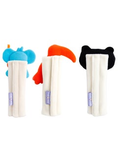 Milk&Moo Jungle Seat Belt Cover Set for Kids  - Image 2
