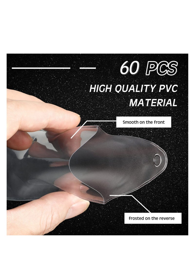 Excefore Plastic Bookmark Sleeves, Photo Booth Sleeves, 2-1/4 x 6-1/4 Inches Picture Strip Sleeves, Suitable for 2 x 6 Inches Vinyl Photo Strips for Valentine's Day Gift and Wedding(25Pcs) - Image 4