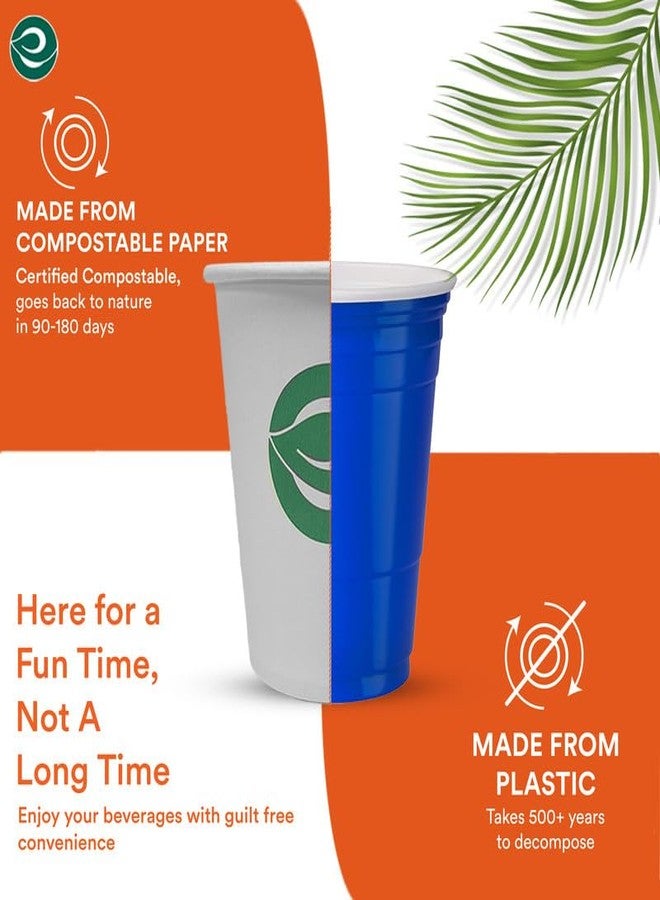 ECO SOUL | 150 ml White Disposable Paper Cups | 150ml – Pack of 100 | Disposable Paper Cups for Tea & Coffee | Biodegradable Paper | Leak-Proof & Sturdy | Perfect for Hot Drinks | White - Image 5