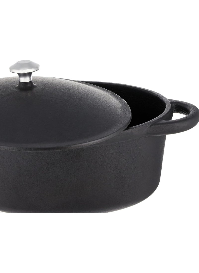 ALMA Cast iron oval pot , size 27cm 1 Count  - Image 3